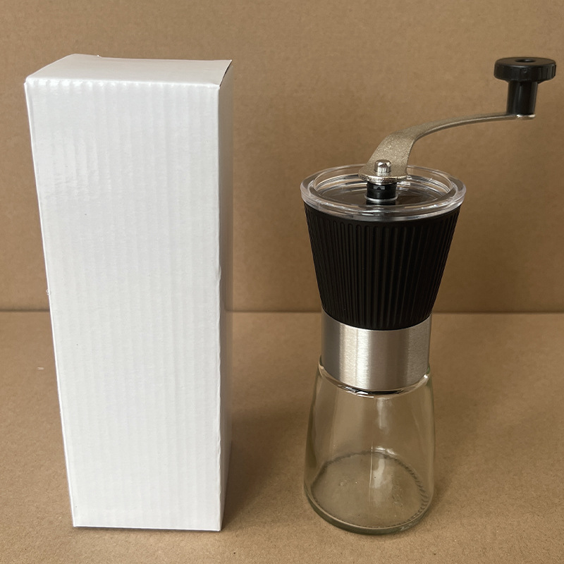 Foreign trade 304 stainless steel hand-cranked coffee machine multi-purpose coffee grinder household adjustable manual grinder
