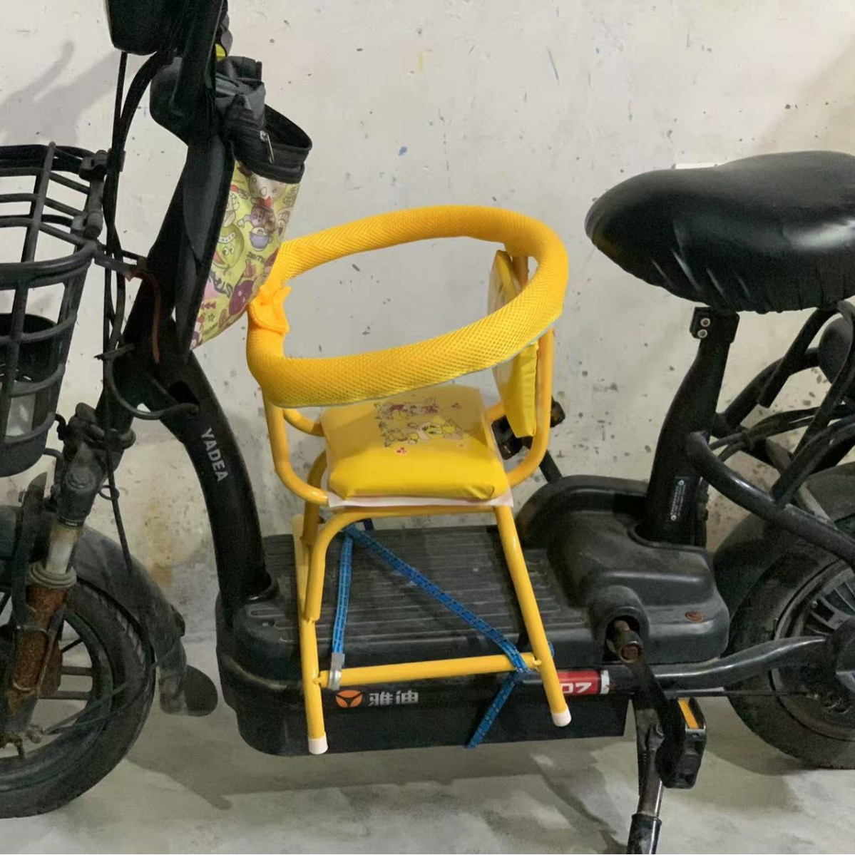 Women's Motorcycle Child Seat Scooter Child Chair Baby Baby Front Seat Shared Battery Car