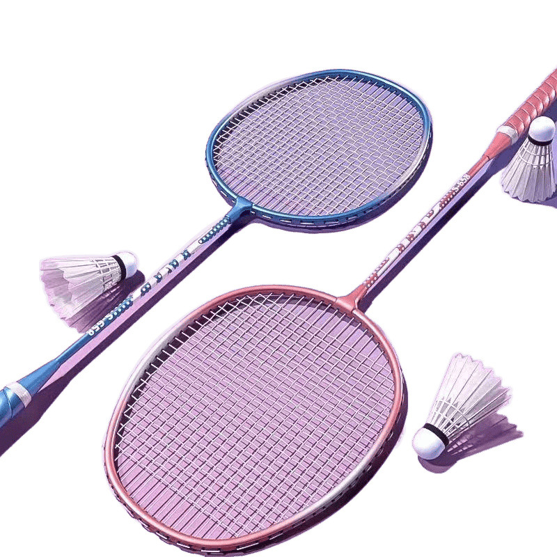 Good-Looking - Super Durable Badminton Racket for Training, Entertainment and Competition, Affordable for Students and Adults, Both Offensive and Defensive