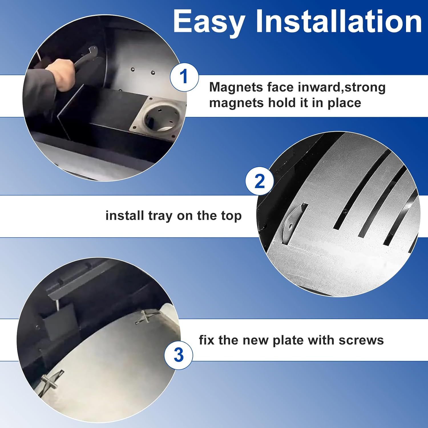 2024 new product cross-border pit boss thermal deflector plate for pit plate Traeger Grills oven