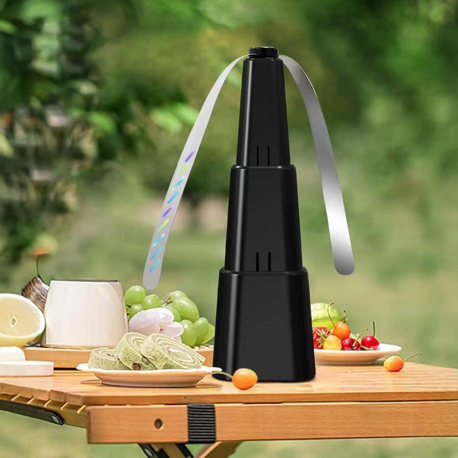 Кросс-бордерная автоматическая ловушка для мух, артефакт для отпугивания мух, многофункциональный вентилятор для отпугивания мух на улице