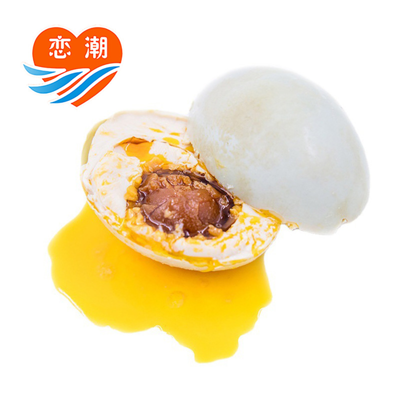 Производитель Lianchao, яйца морской утки, соленые вареные яйца, индивидуальная упаковка, 60 г