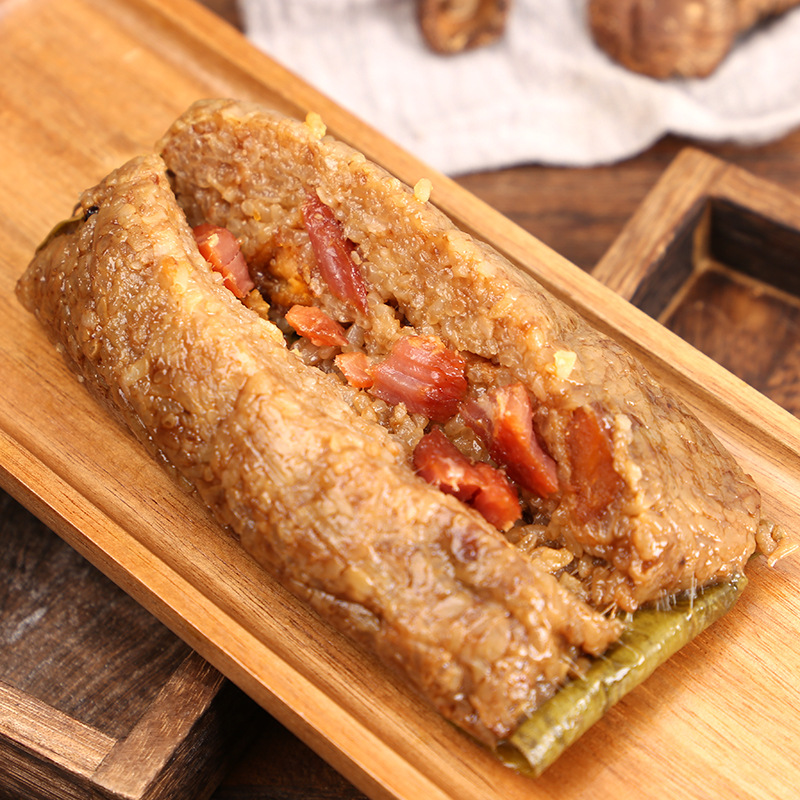 Jiaxing-Style Zongzi, King Zongzi with Five-Flavor Fresh Meat, 260g, Dragon Boat Festival Zongzi Gift Box, Breakfast Delivery, Free Shipping