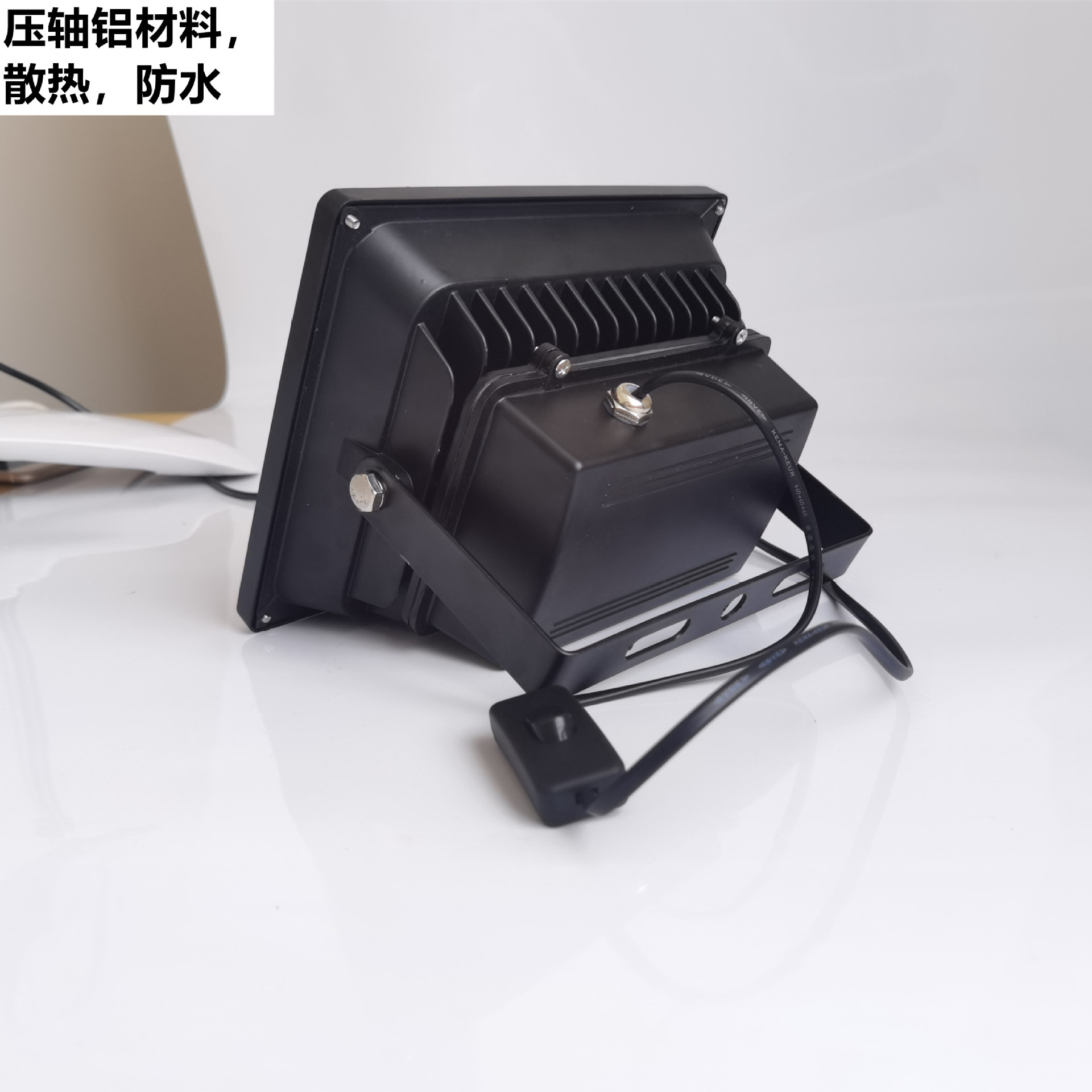 High-power UV UV shadowless 3D resin green oil 365nm glue drop print version car repair curing lamp US gauge