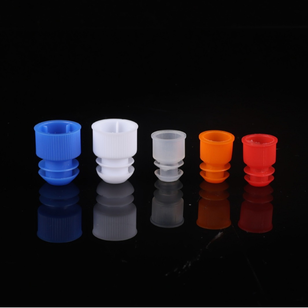 Disposable plastic test tube manufacturers flow with plug sample tube experimental consumables hard with plug put test tube