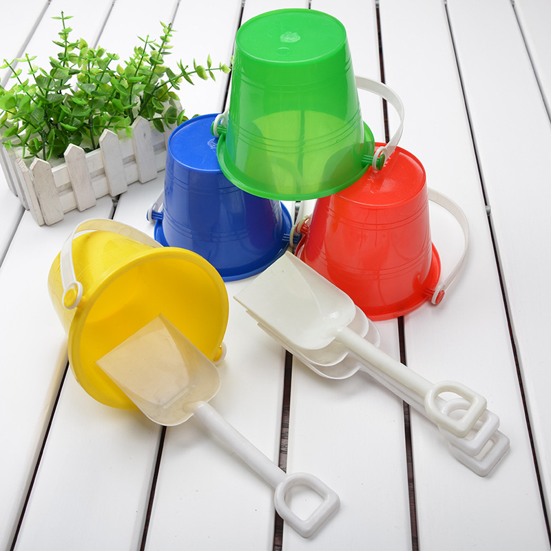 Nordic Modern Children's Beach Bucket Outdoor Children's Beach Sand Playing Tools Beach Bucket Fashion Simple Household Bucket