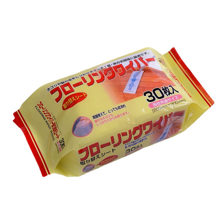 30 pieces of disposable Japanese electrostatic floor dust paper dust removal sticky mop replacement paper manufacturers wholesale