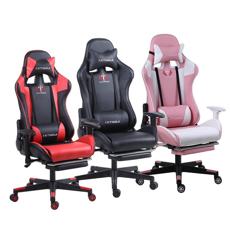 Factory Direct Sales E-Sports Chair Lift Armrest Game Console Special Swivel Chair Boss Chair Style Table and Chair Combination Office Chair