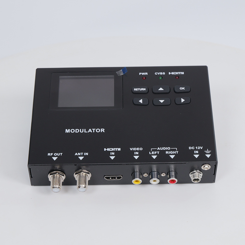 Single-Channel High-Definition Hotel Tv Encoding Modulator Hdml+Av to Dtmb Dvb-C/T Atsc Isdbt