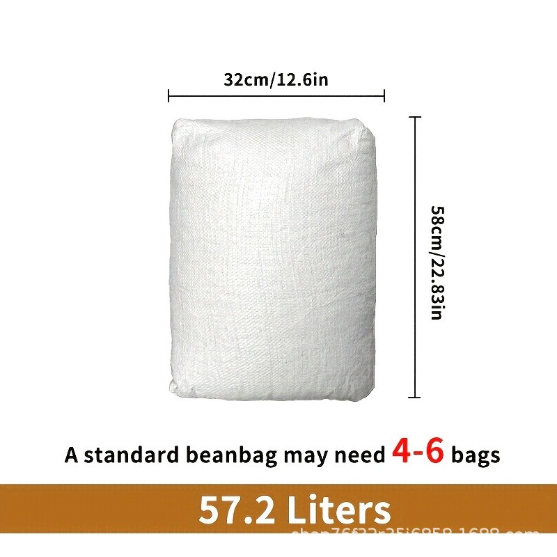 [Cross-Border Supply] Polystyrene Lazy Bean Bag Sofa Filled with Foam Particles Poly Dragon Foam Particles