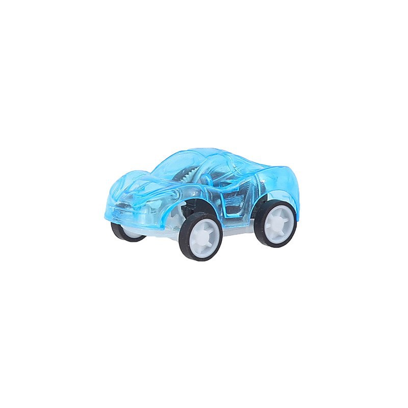 Toy Car Pull-Back Car Creative Mini Plastic Car Can Be a Delicate Transparent Model for Boys, Kidsren and Babies