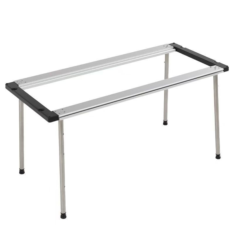 Уличный кемпинговый стол, складной, мобильный, из нержавеющей стали