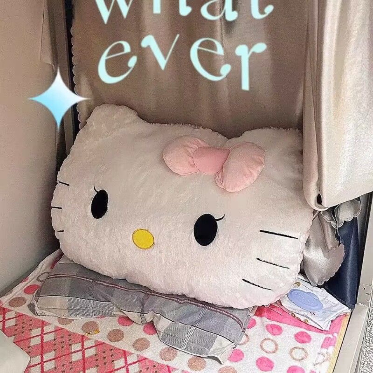 Plush pillow bedside cushion dormitory big back cushion car pillow cute girls sofa seat waist wholesale