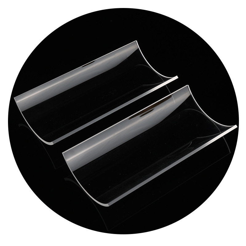 Supply of Quartz Tiles, Transparent Semi-Circular Curved Quartz Glass Sheets, Special-Shaped Non-Standard High-Temperature Quartz Tiles