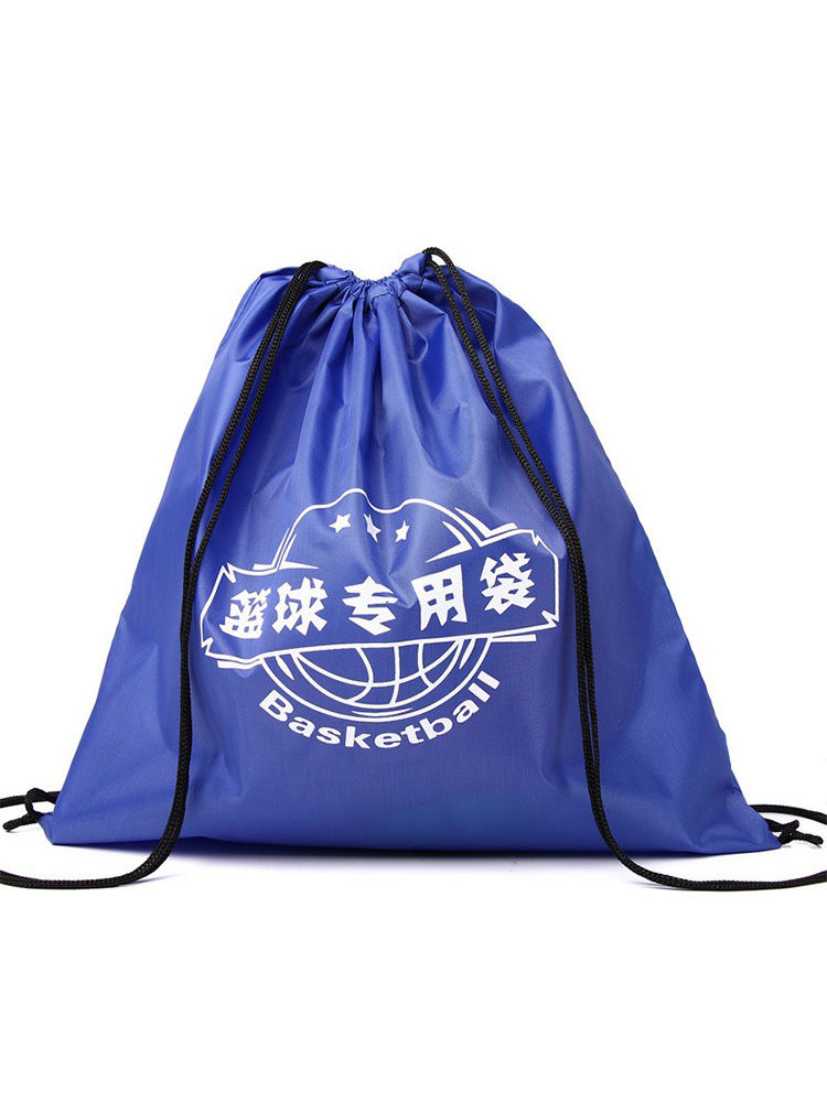 Factory wholesale drawstring basketball bag shoulder football drawstring pocket shoulder volleyball sports bag waterproof printable LOGO