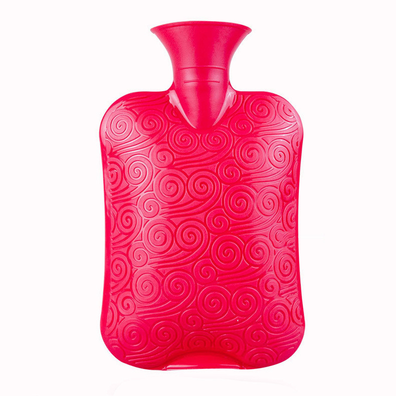 Large Hand Warmer Hot Water Bag Pvc Hot Water Bag 2000ml Water-Filled Hot Water Bag Hand Warmer Bag Detachable Manufacturer Customization