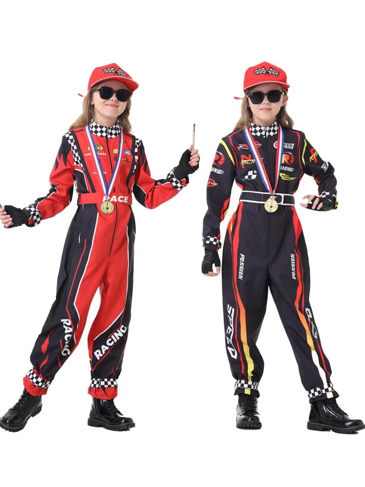 Summer Breathable Kidsren's Racing Suit, Outdoor Off-Road Kart, Atv Party Event Performance One-Piece Suit