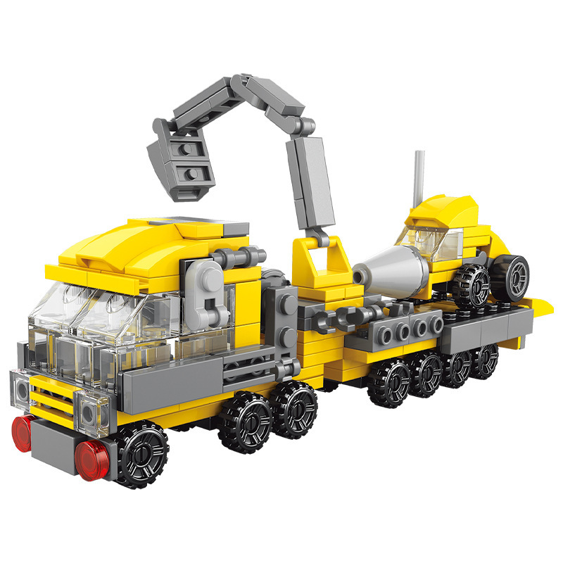 Compatible with Lego Building Blocks Small Toys Small Box Puzzle Assembly Small Particles Kindergarten Gifts Small Gifts Blind Box Stall