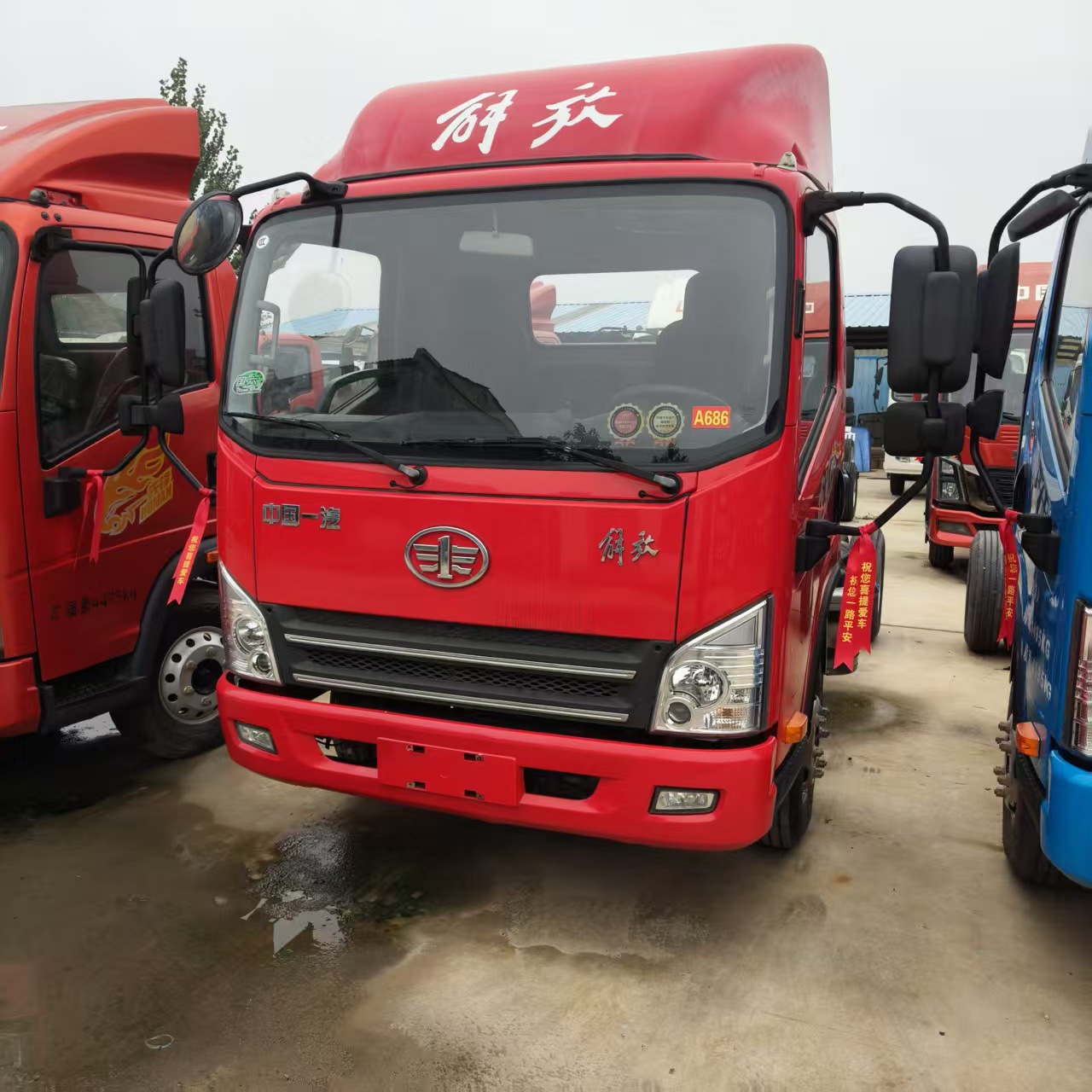 Легкий бортовой грузовик 4.2м, легкий грузовик, шасси может использоваться как контейнер для озеленения и полива, 10-тонный бортовой грузовик