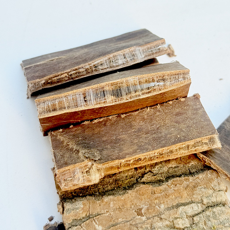 Chinese Medicinal Materials Eucommia Ulmoides Bark Eucommia Ulmoides Sichuan Thick-Skinned Brushed Eucommia Ulmoides Slices Soaked in Wine Chinese Medicinal Materials Wholesale