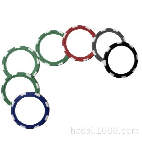 Factory Direct Sales Texas Hold'Em Eight-Bar Chip Coin Chess and Card Room Board Game Poker Chip Card 318 Model Golf