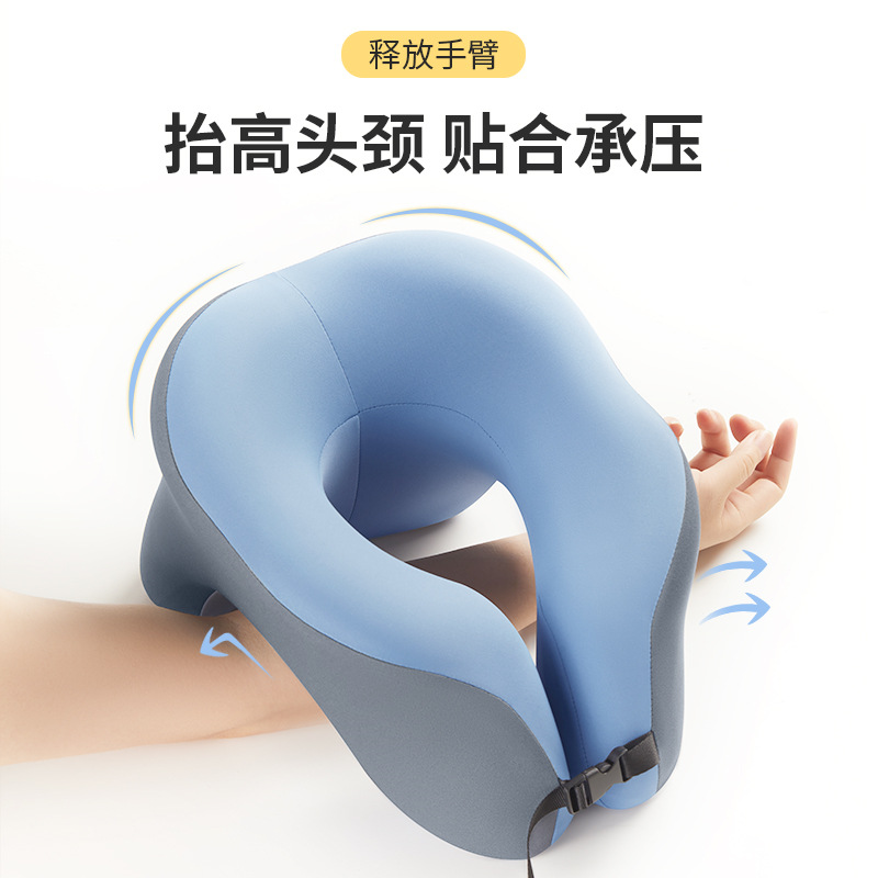 Cross-border Office U-shaped Nap Pillow Artifact Multifunctional Student Sleeping Lunch Break Pillow Sleeping Lap Pillow