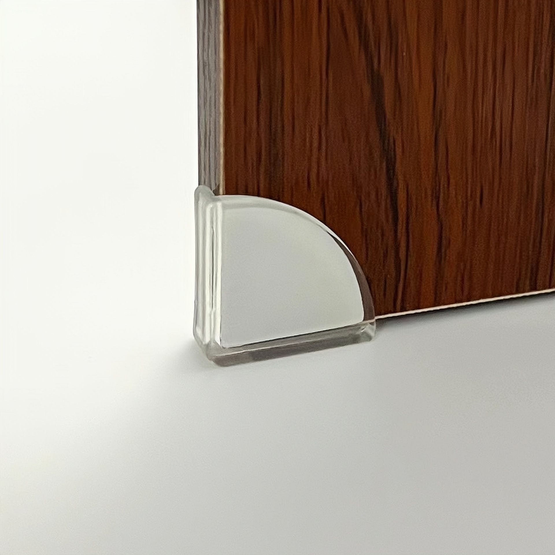 Transparent Silicone Anti-Collision Corner Table Corner Coffee Table Glass Table Range Hood Corner Protector Baby Thickened Buffer Anti-Collision Protection Corner Protector