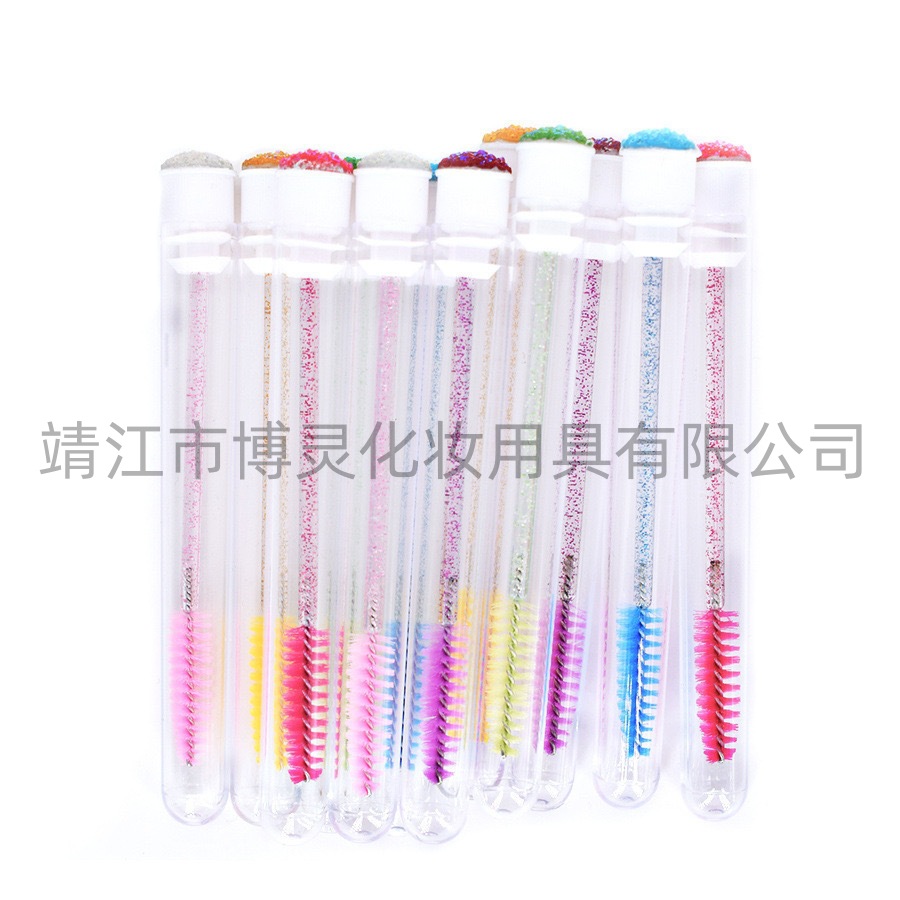 Одноразовая щетка для туши в тубе, независимая упаковка, портативная щетка для ресниц