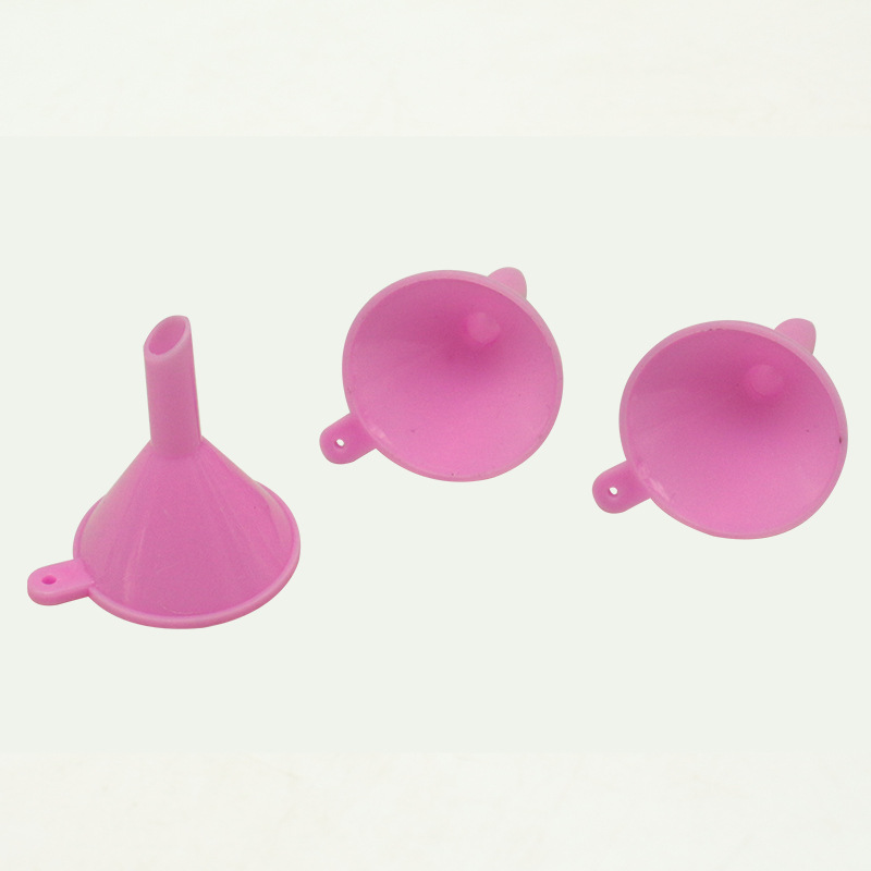 Plastic Mini Funnel Splitting Funnel Ice Ball Add Water Flip Seasoning Filling Cosmetic Clear Oil Splitting Tool
