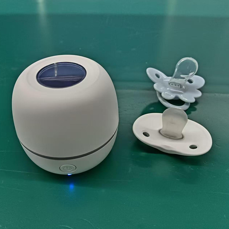 2024 new pacifier sterilizer portable pacifier bluetooth headset ultraviolet disinfection storage box cross-border