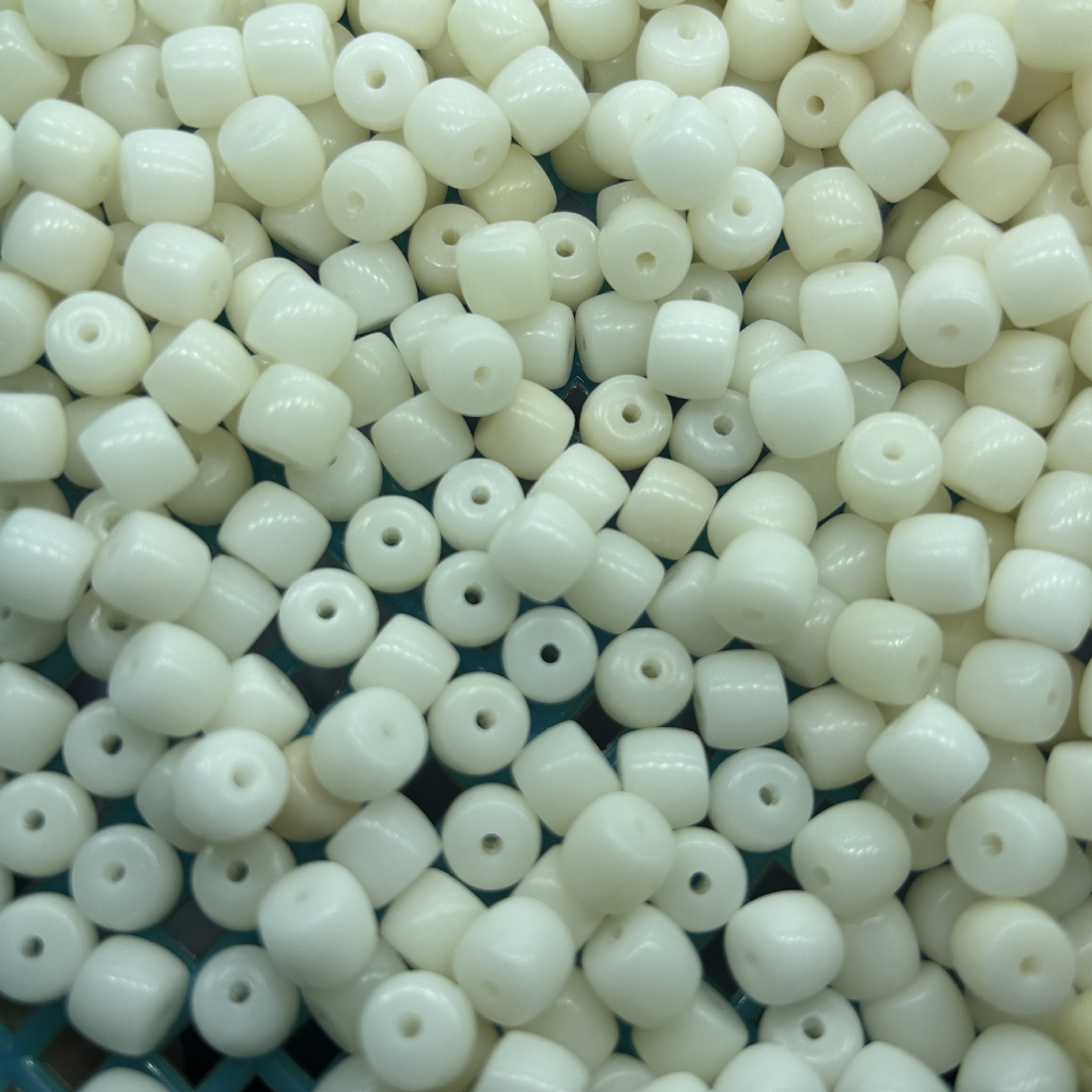 White Jade Bodhi Root Loose Beads Barrel Beads Straight Cut Barrel Bodhi Beads DIY Bracelet Jewelry Accessories Cultural Beads Buddhist Beads