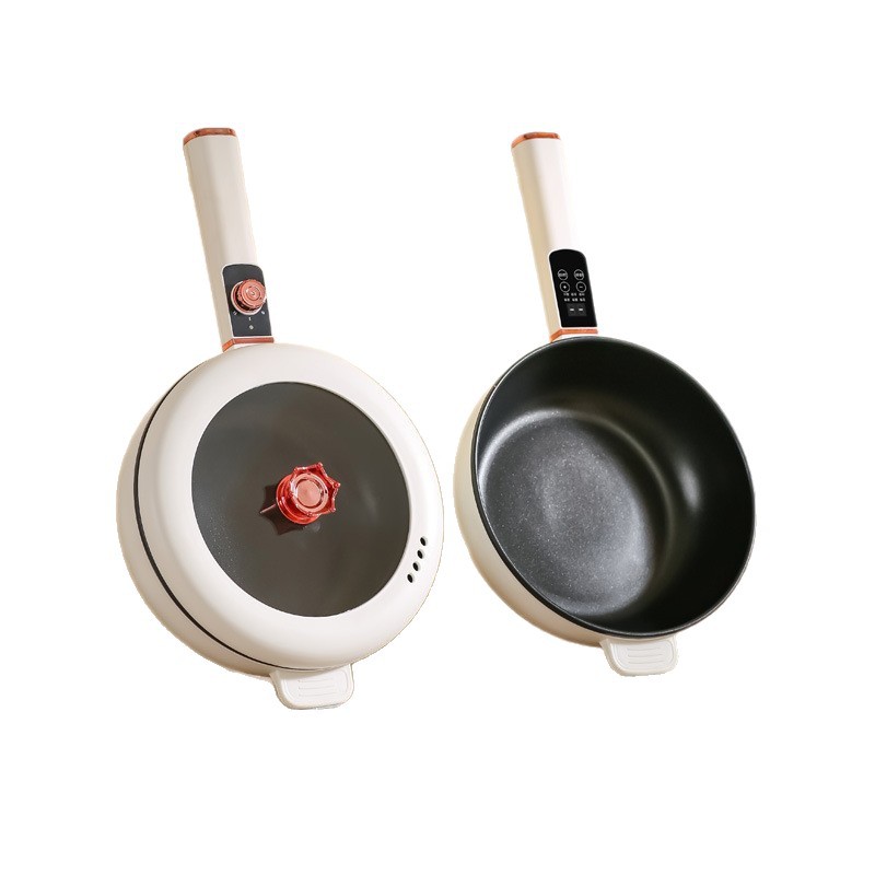 (Special for Flash Sale) Electric Wok All-In-One Multi-Functional Non-Stick Electric Cooking Pot Household Electric Pot Steaming, Frying and Frying Electric Heating