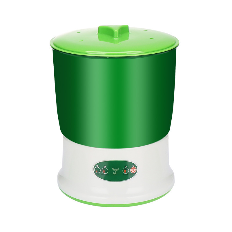 Foreign Trade Bean Sprout Machine for Home Use, Fully Automatic, Large Capacity Bean Sprout Growing Seed Bucket, Seedling Tray, Mung Bean Sprout Jar, European Standard