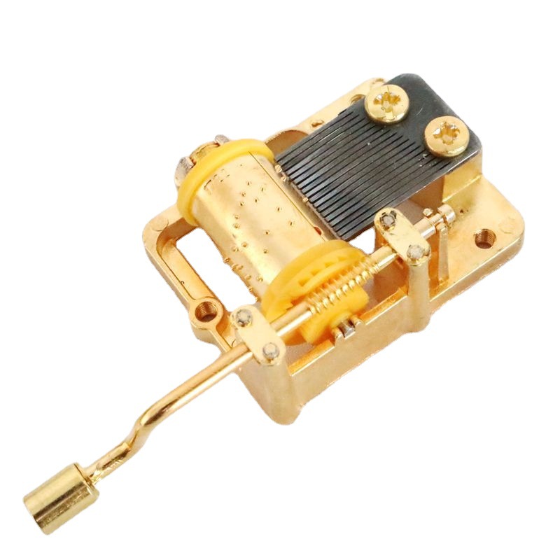 Hand-cranked music bell music box Movement music box movement wooden music Bell all kinds of famous music movement wholesale