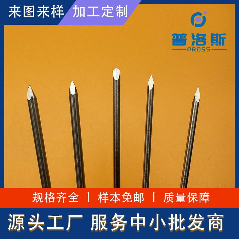 304 Нержавеющая сталь Твердая игла Треугольный конусный лезвие Поверхностная игла для забора крови Хирургический плоский нож Красота игла Скошенная стальная игла Направляющая игла