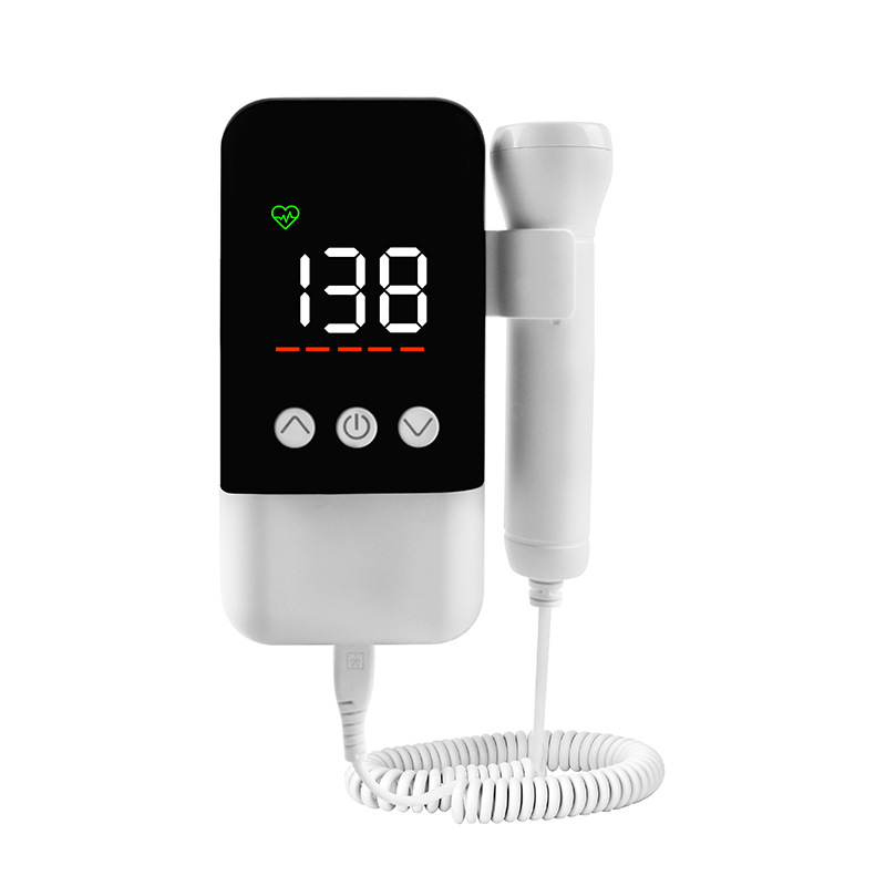 Factory Connects Foreign Trade Cross-Border English Fetal Heart Rate Monitor Fetal Heart Rate Monitor Pregnant Women Fetal Heart Rate Monitor Fetal Baby Heartbeat Detection