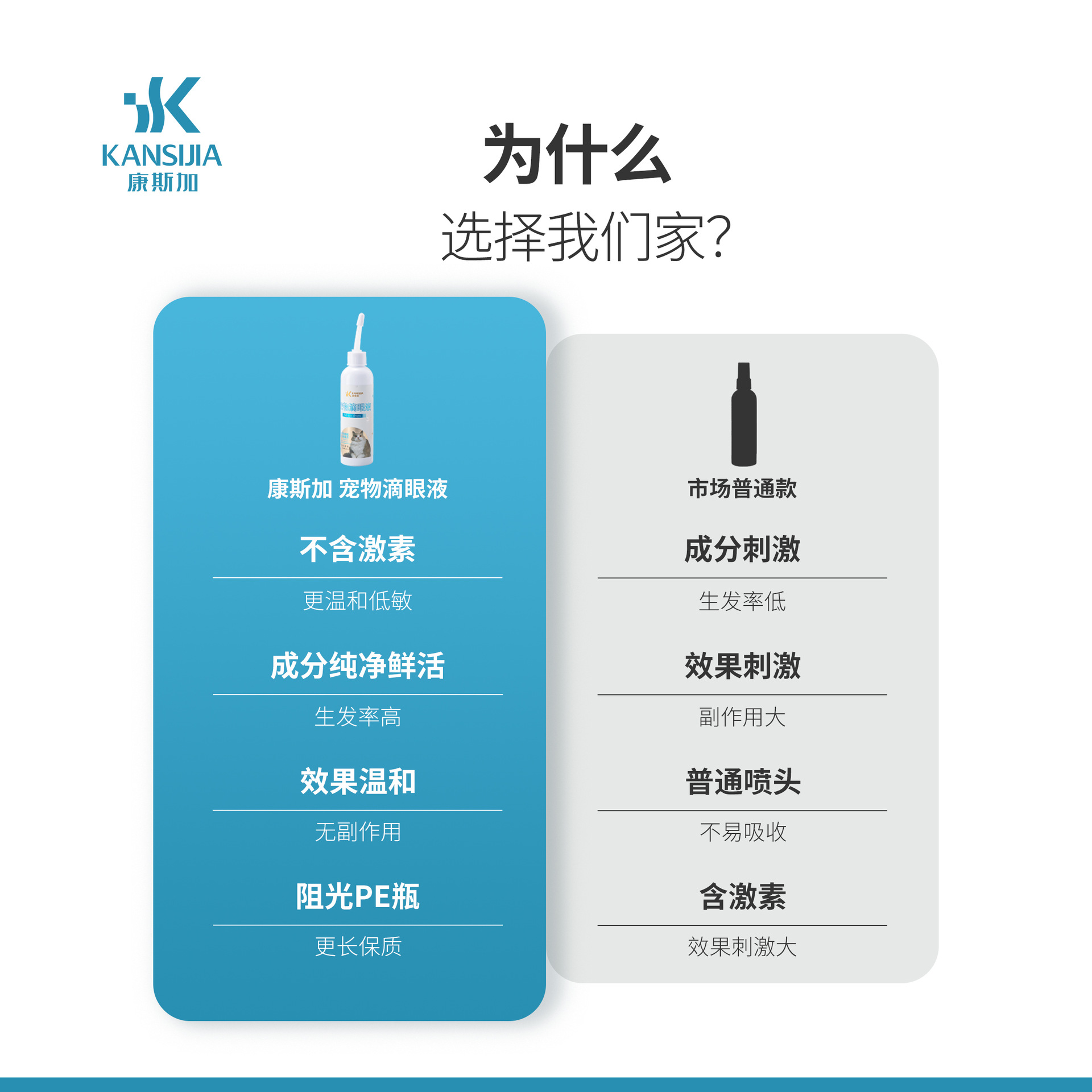 Pet eye drops cat and dog tear cleaning 120ml eye wash eye cleaning factory direct sales can be customized