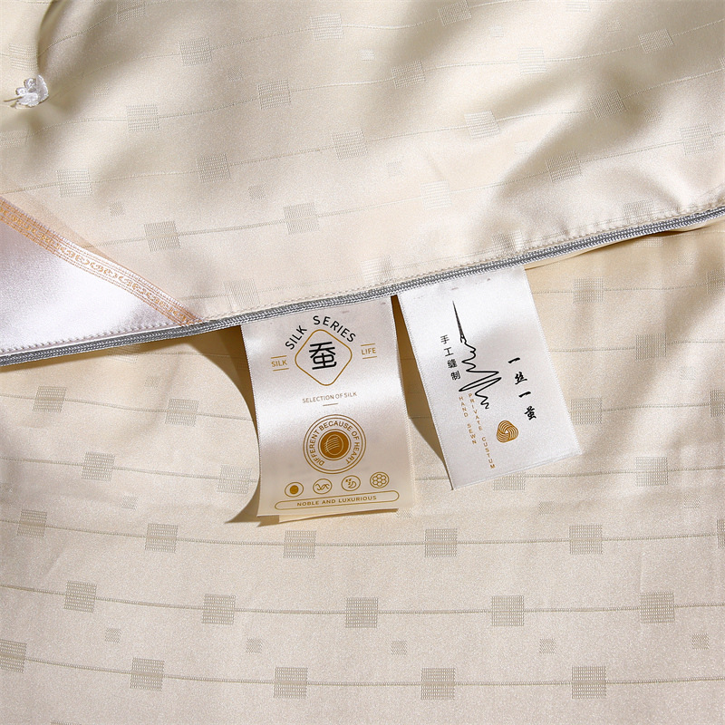 Tongxiang Mulberry Silk Quilt, All-Cotton Winter Quilt, Thickened Two-In-One Zipper Style Duvet, Summer Quilt, Wedding Spring and Autumn Quilt, Wholesale