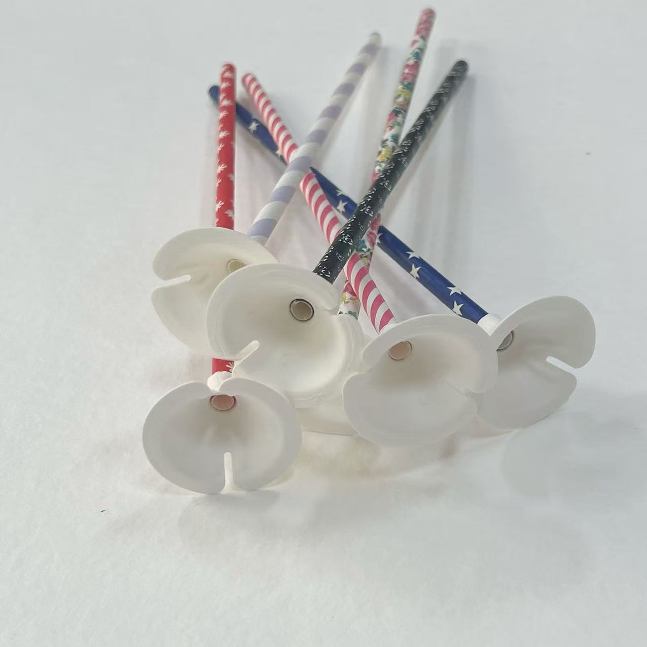 Paper Pulp Molded Environmentally Friendly Balloon Base Paper Holder Replaces Plastic Balloon Paper Holder and Can Be Equipped with Paper Rod and Easily Degradable Material