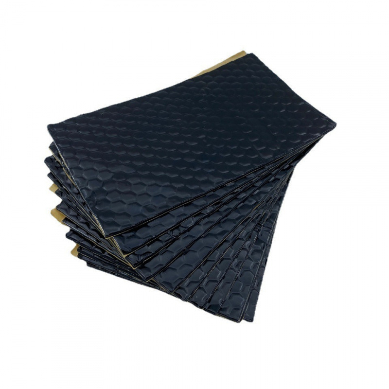 Car Sound Insulation Material Butyl Rubber Anti-Vibration Board Environmentally Friendly High Temperature Resistant Adhesive Damping Board Sound-Absorbing and Shock-Absorbing Material
