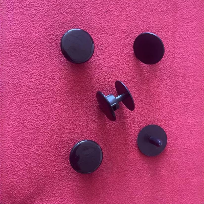 Брошка для садовой обуви, брошка для обуви Cave, задняя брошка, брошка с двумя кнопками