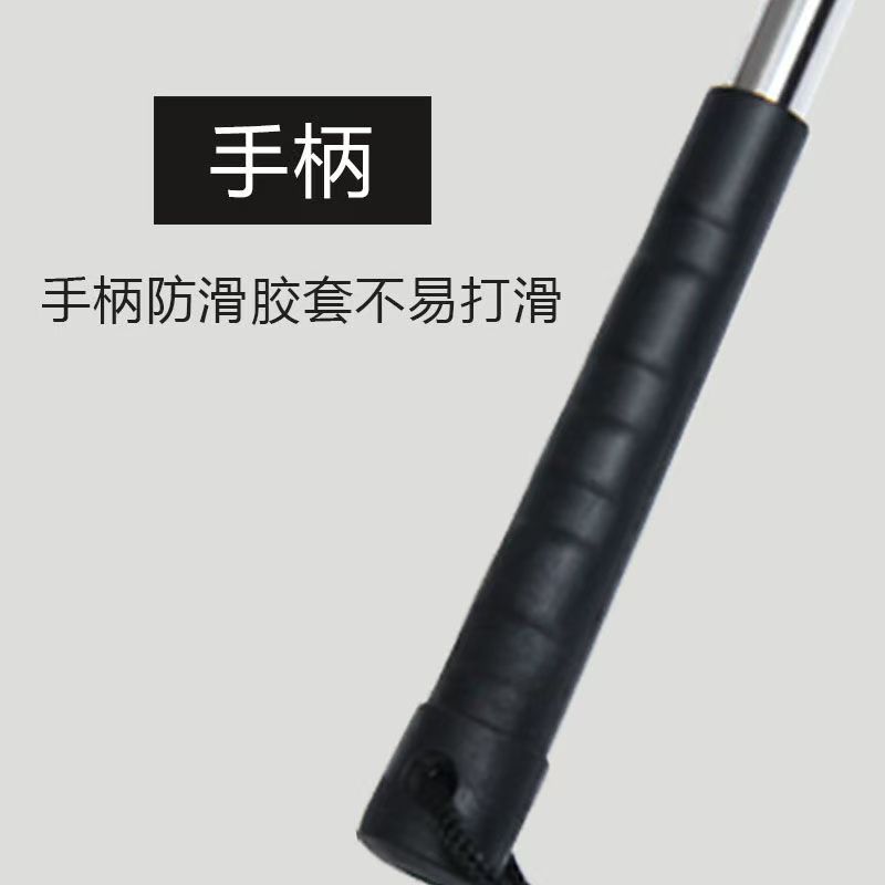 Stainless Steel Military Drum Bars Drum Bars Wool Felt Drumstick Marching Band Tennis Hammer Percussion Instrument Accessories