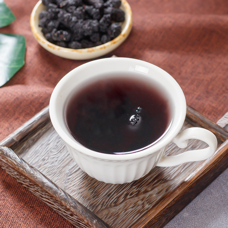 Chuangshang Premium Mulberry 110G/500G Can Dried Mulberry Can Bagged Black Mulberry No-Wash Tea Popular Dried Mulberry