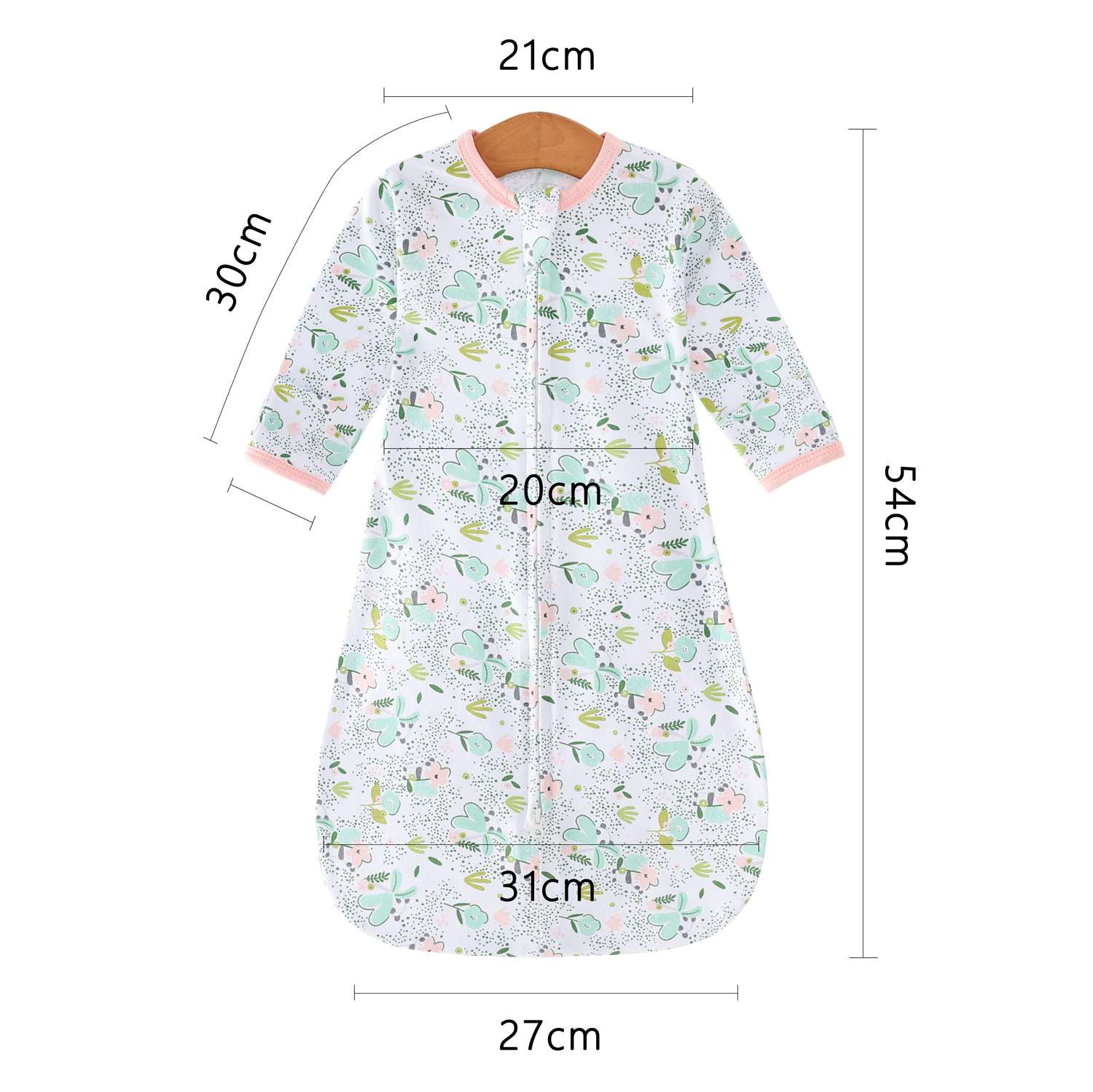 Cross-border e-commerce foreign trade Europe and the United States newborn anti-startling swaddling towel baby delivery room sleeping bag baby air-conditioned room swaddling