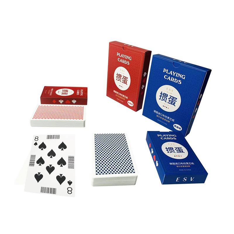 Customized Advertising Playing Cards Wholesale Promotional Manufacturers Playing Cards Customized Eggs