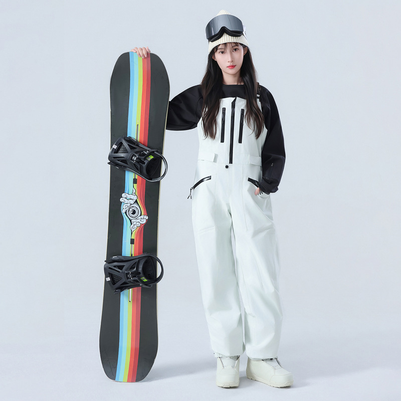 Лыжные комбинезоны для мужчин и женщин, водонепроницаемые, утепленные, свободные, 3L, полностью склеенные, комбинезон в одном флаконе