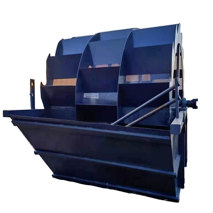 Small Spiral Impeller Sand Washer, Two-Wheel Sand Washer, Complete Set of Equipment, All-In-One Spiral Sand Washer, All-In-One Machine