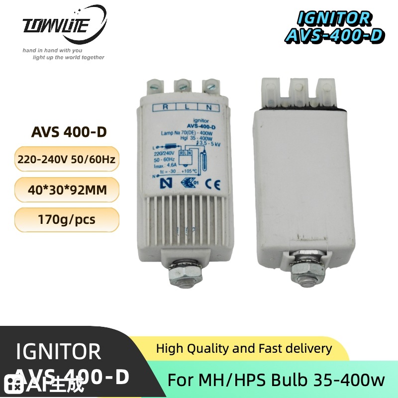 Горячие экспортные товары Avs-400-D 35Вт-400Вт металлогалогенная лампа, цифровой зажигатель натрия
