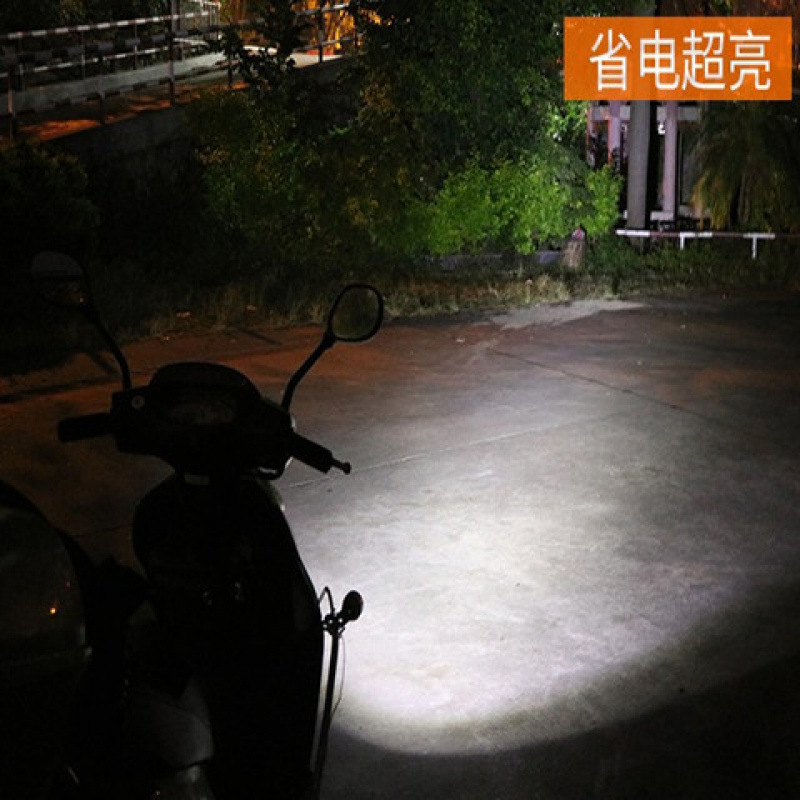 Super Bright Led Electric Car Headlight Spotlight 12V48V60V72V Modified Motorcycle External Rogue Light Bulb