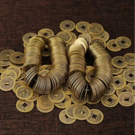 Imitation copper money iron five emperor money antique coins Qing dynasty scattered money is imitation copper Shunzhi Kangxi Yongzheng Ganlong Jiaqing wholesale